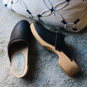 Nina Z Swedish Wooden Clogs